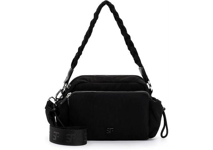 Suri Frey SFY Abby Handtasche Reißverschluss klein schwarz