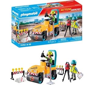Playmobil Straßenbaustelle