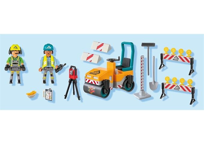 Playmobil Straßenbaustelle