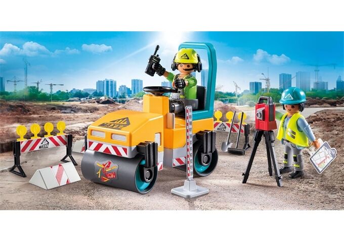Playmobil Straßenbaustelle