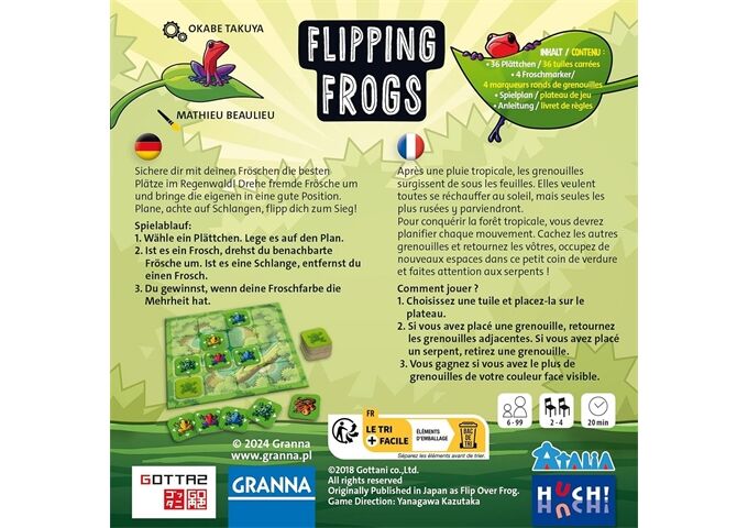 Huch! & Friends Flipping Frogs