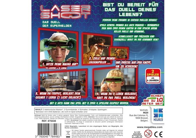 Mega Bleu Laser Duell