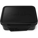 Satch Edelstahl Brotdose Black schwarz