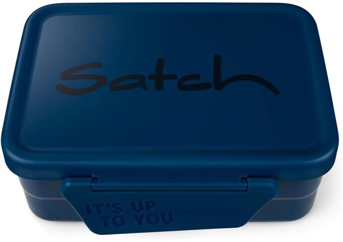 Satch Edelstahl Brotdose Blue blau