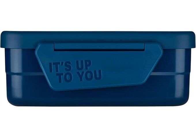 Satch Edelstahl Brotdose Blue blau