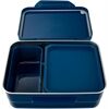 Satch Edelstahl Brotdose Blue blau