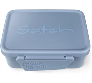 Satch Edelstahl Brotdose Nordic Light Blue hellblau
