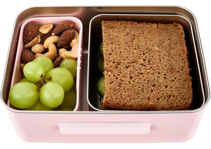 Satch Edelstahl Brotdose Rose rose