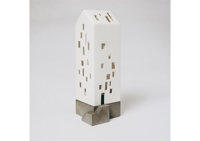 Räder Lichthaus Apartmenthaus mit Betonsockel 9,5x9,5x26