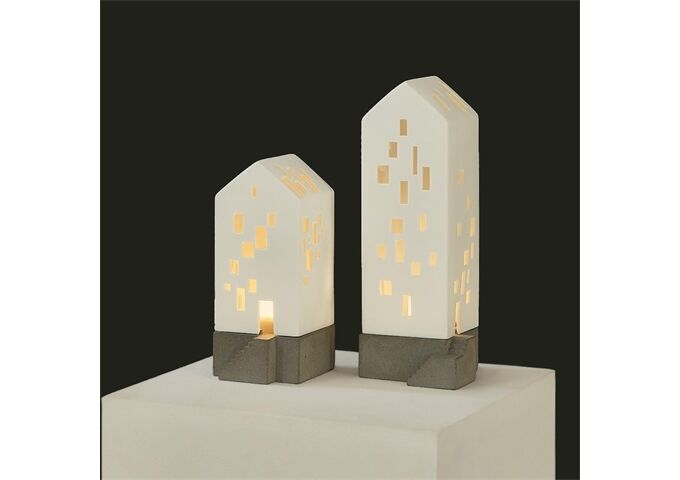 Räder Lichthaus Apartmenthaus mit Betonsockel 9,5x9,5x26