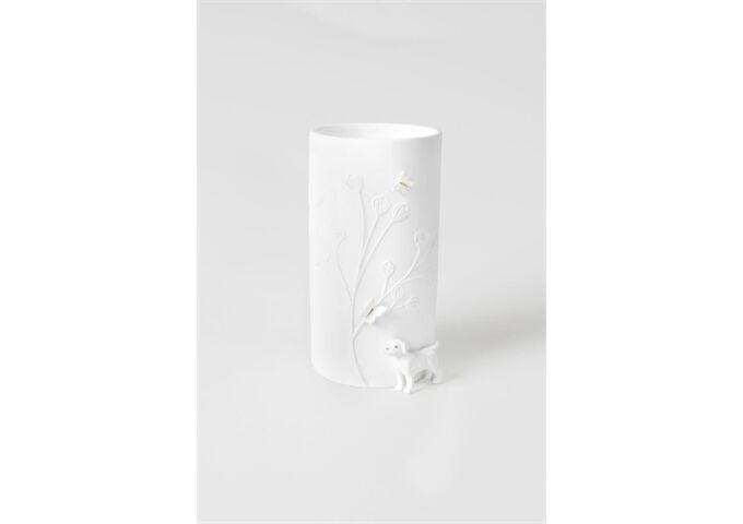 Räder Vase Hund stehend D.9cm H.17cm