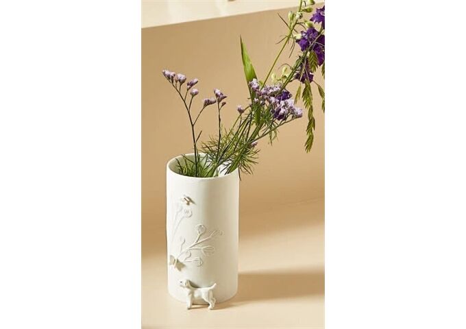 Räder Vase Hund stehend D.9cm H.17cm