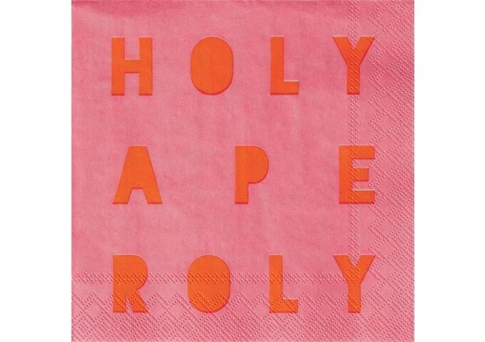 Räder Cocktailserviette 25x25cm Holy Aperoly