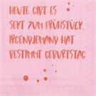 Räder Cocktailserviette 25x25cm, Heute gibt es Sekt zum