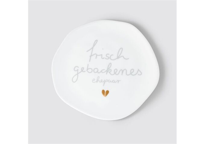 Räder Kleiner Teller Frisch geback- enesEhepaar D.14cm