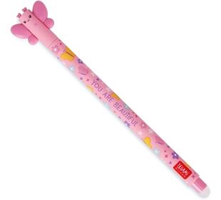 Legami ERASABLE PEN - BUTTERFLY- PINK INK