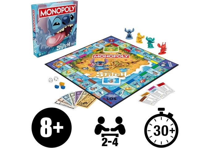 Hasbro Monopoly Stitch