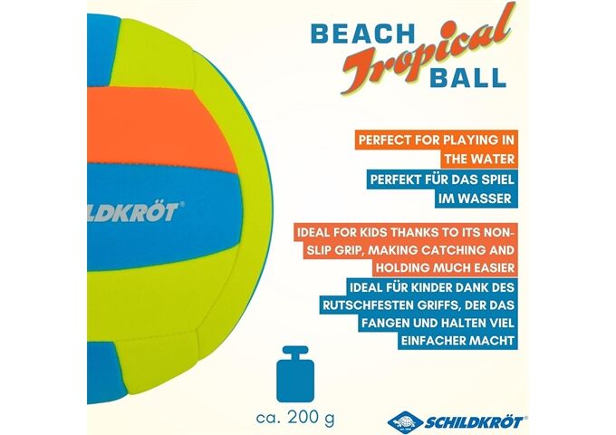 Schildkröt Schildkröt Beachball Tropical