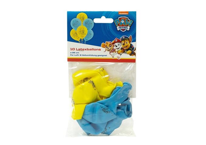 Vedes PAW Latexballons 10er Pack Paw Patr