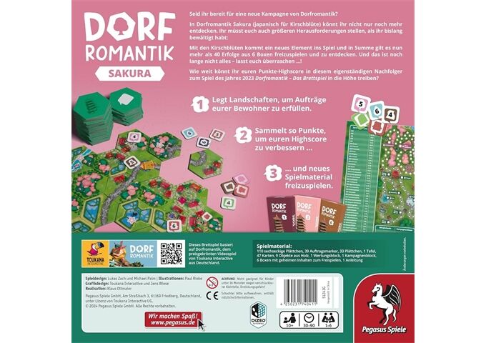 Pegasus Spiele Dorfromantik Sakura