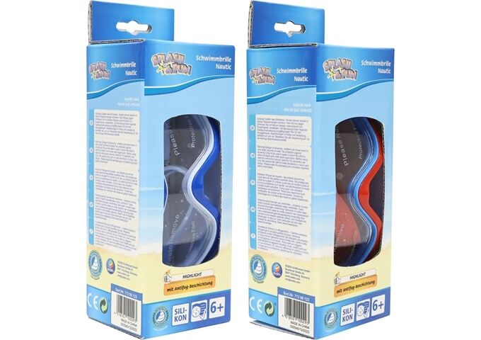 Splash & Fun SF Tauchermaske Junior 6 +,2-f.s.,Si