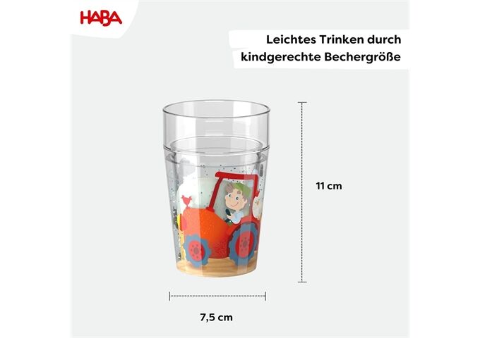 Haba Vp Glitzerbecher, Bauernhof 2