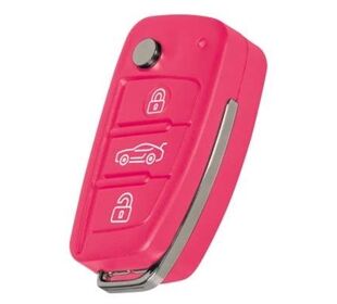 BRUNNEN Radiergummi 3D Car Key Rot