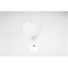 Räder Herz Anhänger Plissiertes Herz oben20x13,5x1cm