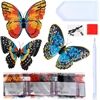 CRYSTAL ART Kreativset Diamond Painting Butterflies