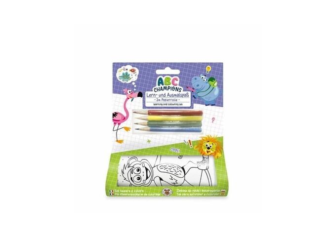 TRENDHAUS Malset a.Papierrolle ABC Champions