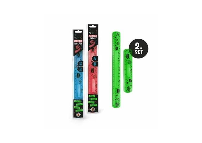 TRENDHAUS Lineal Set 15+30cm Flexi sortiert