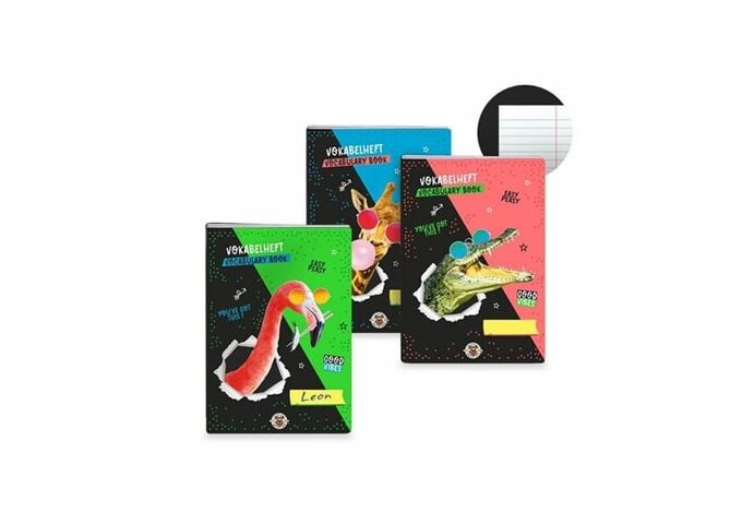 TRENDHAUS Vokabelheft A5 32BL. liniert