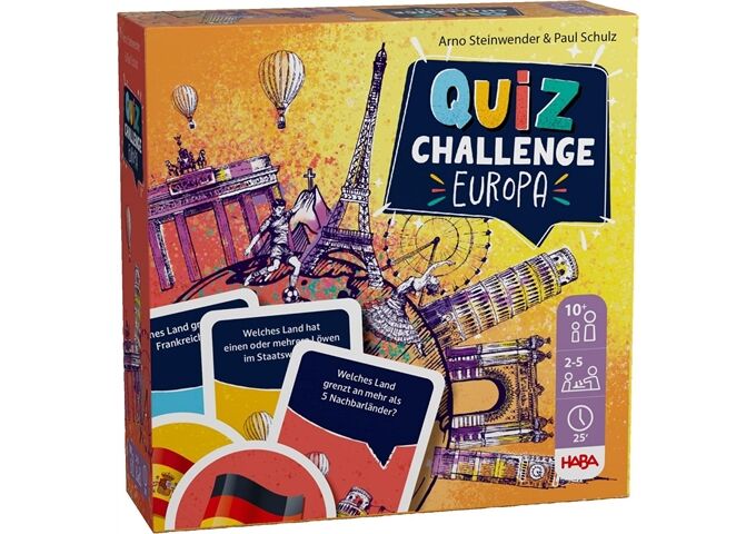 Haba Quiz Planet Europa, Deutsch