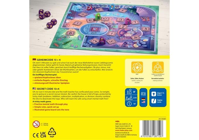 Haba Geheimcode 13+4 De