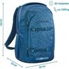 Coocazoo Rucksack EVERY, Blue Maze