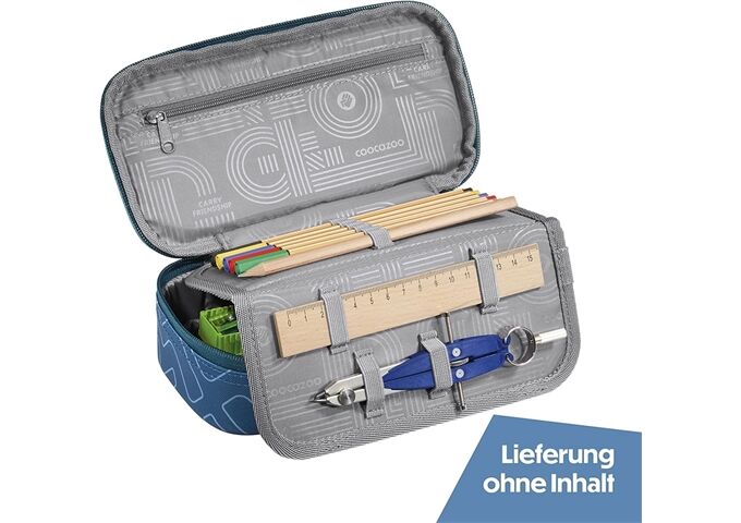 Coocazoo Schlampermäppchen, Blue Maze