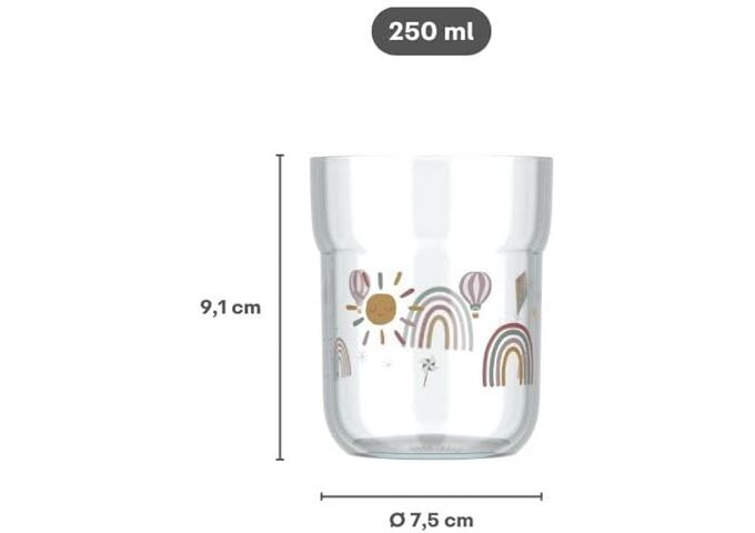 MEPAL KINDER-TRINKGLAS MIO 250 ML - FORE
