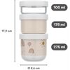 MEPAL SNACKBOX STAPELBAR MIO 3-TEILIG - F