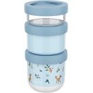 MEPAL SNACKBOX STAPELBAR MIO 3-TEILIG - F