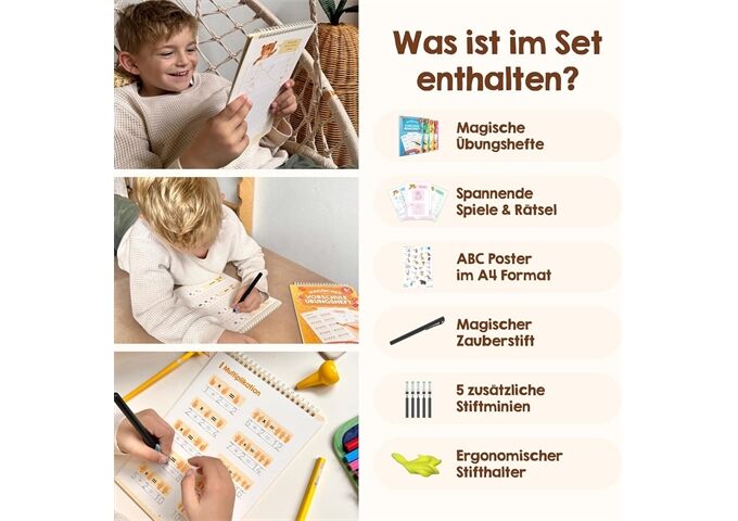 Edubini Magisches Vorschule Übungsheft Großbuch