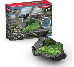 Schleich Stein Düsenjet Fahrzeug mit Mini Cr