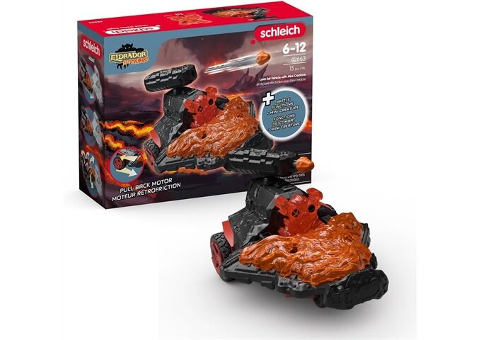 Schleich Lava Düsenjet Fahrzeug mit Mini Cre