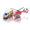 Siku SIKU MB Rettungswagen und Helikopte