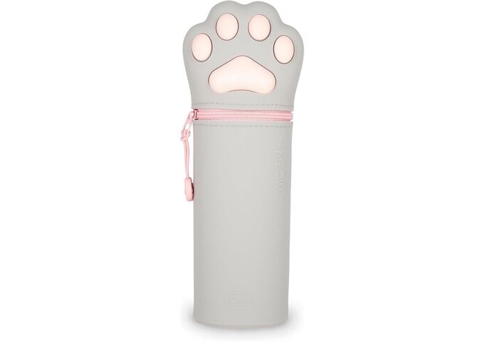 Legami KAWAII 2-IN-1 SOFT SILICONE PENCIL CASE - KITTY