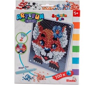 Art & Fun A&F Sequin Fuchs