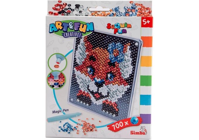 Art & Fun A&F Sequin Fuchs