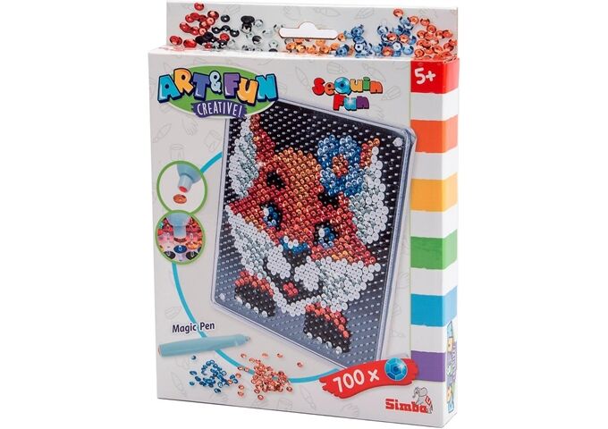 Art & Fun A&F Sequin Fuchs