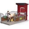 Schleich Ponybox mit Mustang Stute