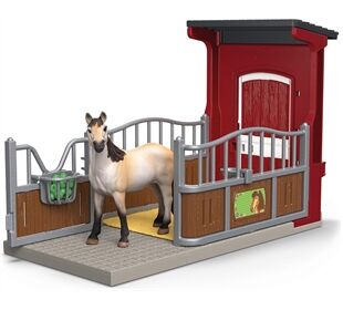 Schleich Ponybox mit Mustang Stute