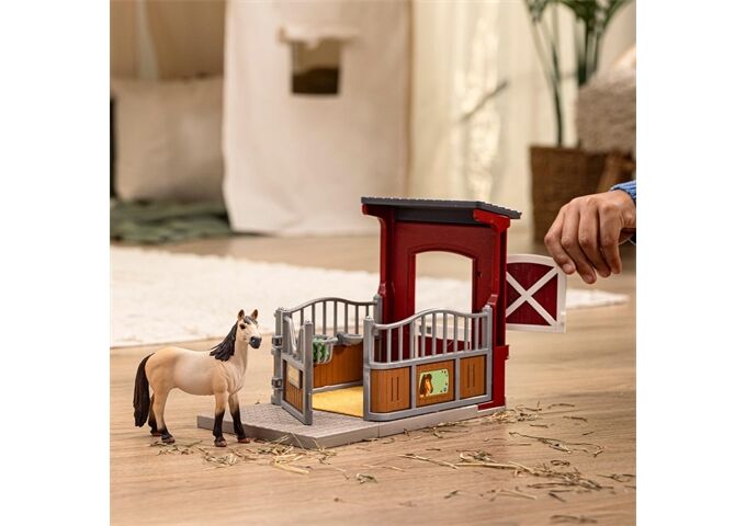 Schleich Ponybox mit Mustang Stute